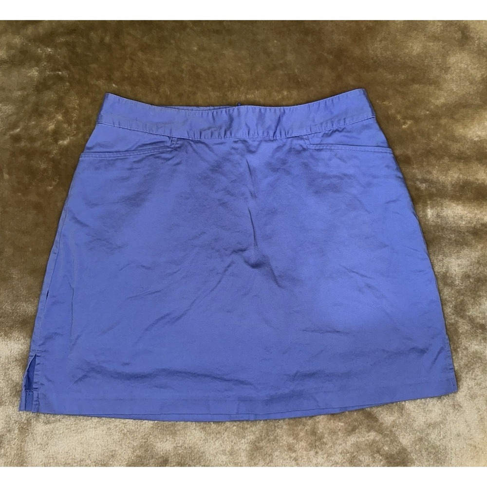 Lady Hagen Skort Womens Size 6 Athletic Periwinkle Blue Stretch Pockets Golf